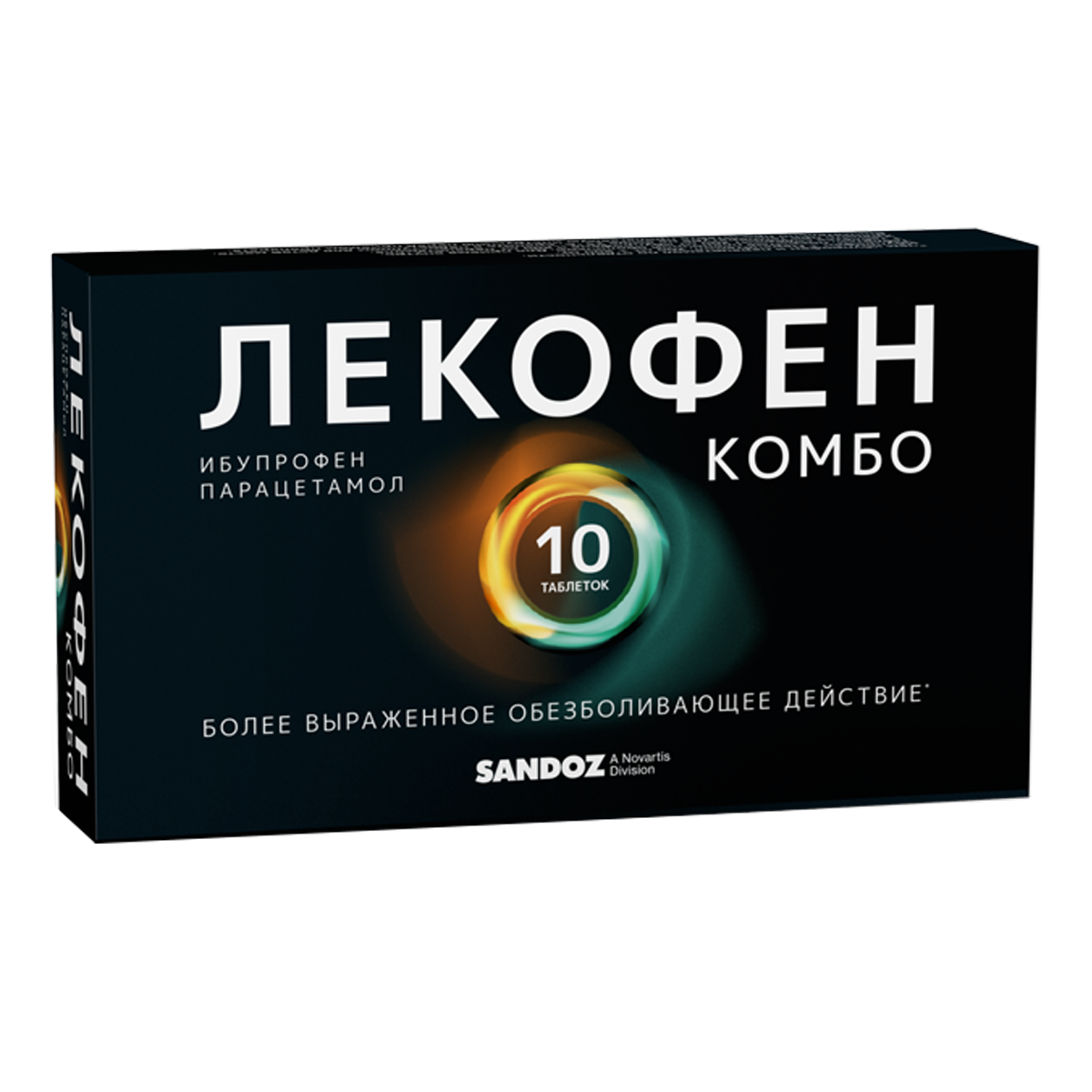 Лекофен Комбо, таблетки, 200 мг+500 мг
Лекофен Комбо, таблетки, 200 мг+500 мг