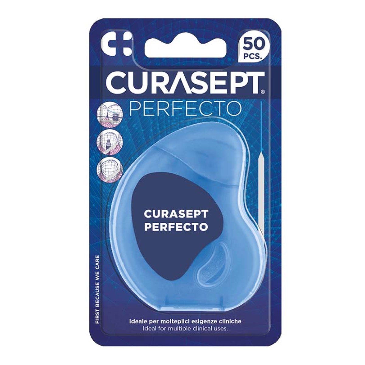 Curasept Perfecto Суперфлосс Зубная нить, 50 шт.
Curasept Perfecto Суперфлосс Зубная нить, 50 шт.