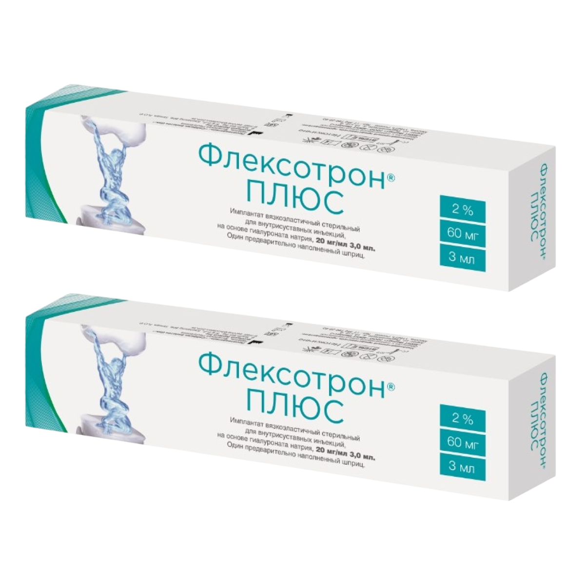 Набор 2уп Флексотрон Плюс 20мг/мл имплантат 3мл
Набор 2уп Флексотрон Плюс 20мг/мл имплантат 3мл