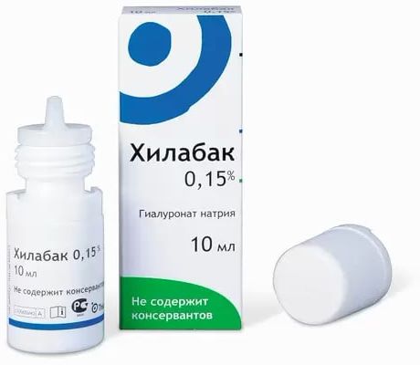 Хилабак, капли, 0.15%
Хилабак, капли, 0.15%