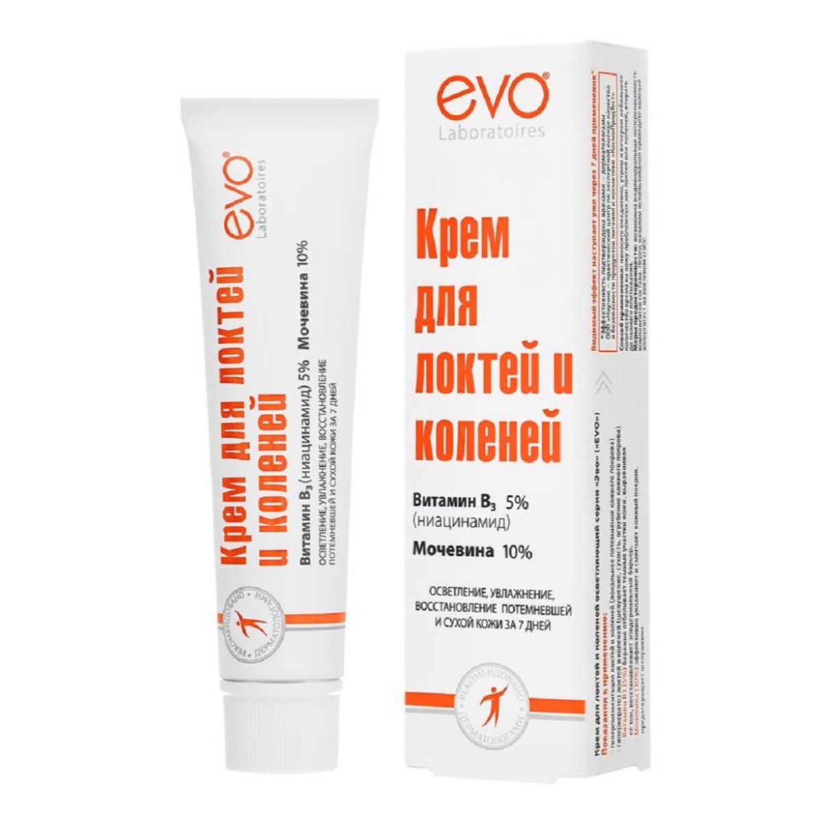 EVO, крем для локтей и колен, 46 мл
EVO, крем для локтей и колен, 46 мл