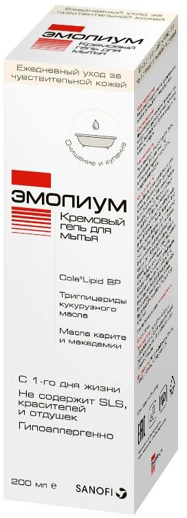 

Эмолиум, гель кремовый для мытья, 200 мл