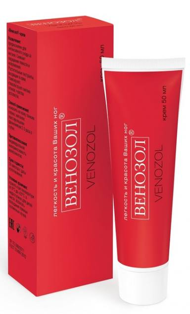 Венозол Крем 50 мл 254₽