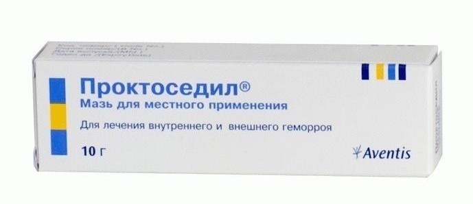 

Проктоседил, мазь, 10 г
