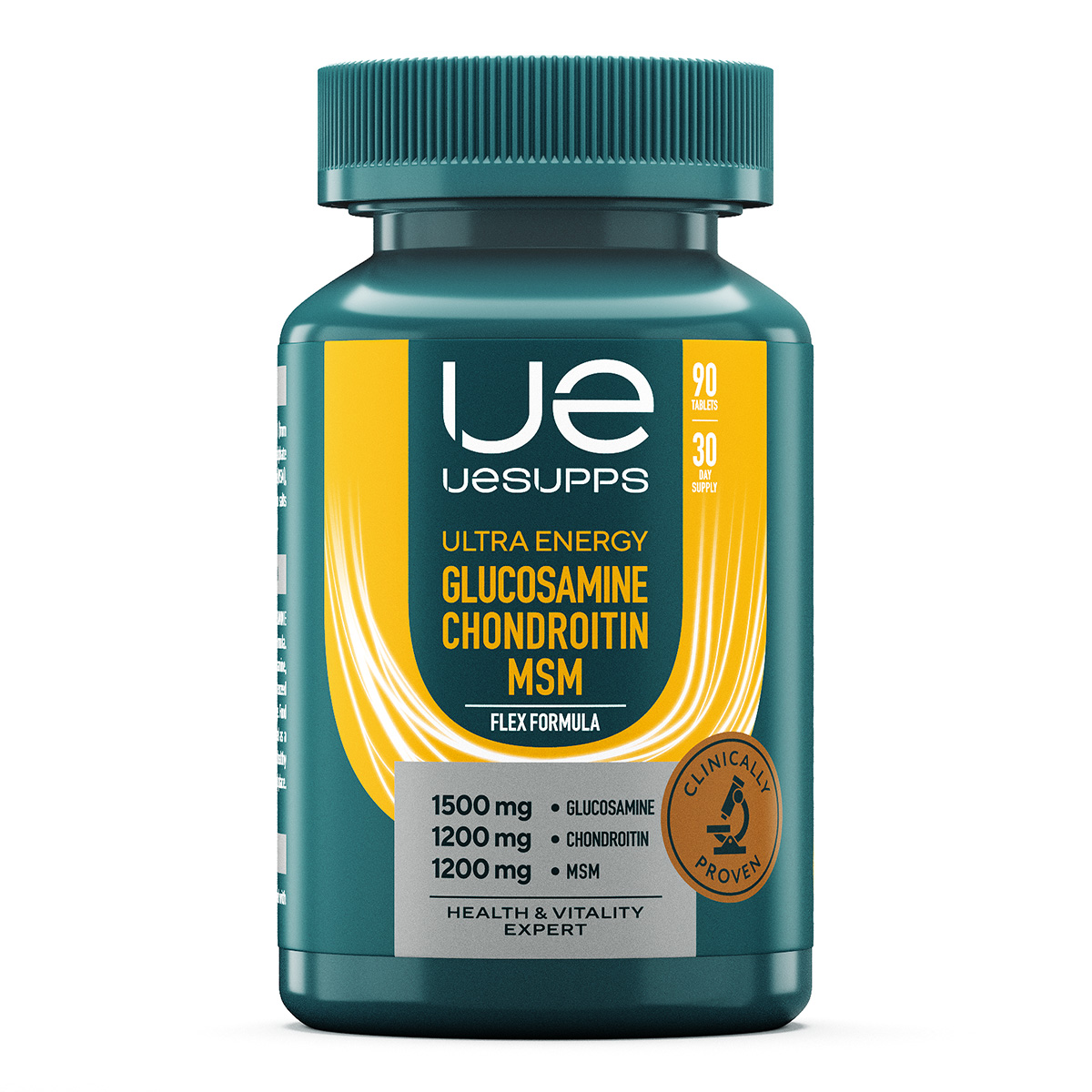 

UESUPPS Ультра Энерджи Глюкозамин Хондроитин МСМ