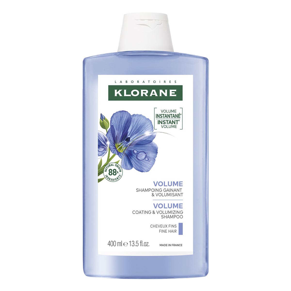 

Klorane Льняное волокно шампунь для волос 400 мл