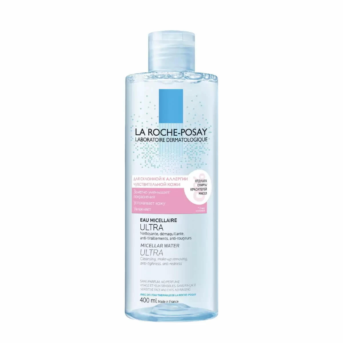 

La Roche-Posay Ultra, мицеллярная вода для реактивной кожи, 400 мл