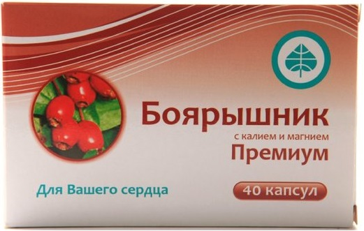 Планета здоровья Боярышник Премиум, капсулы, 40 шт.