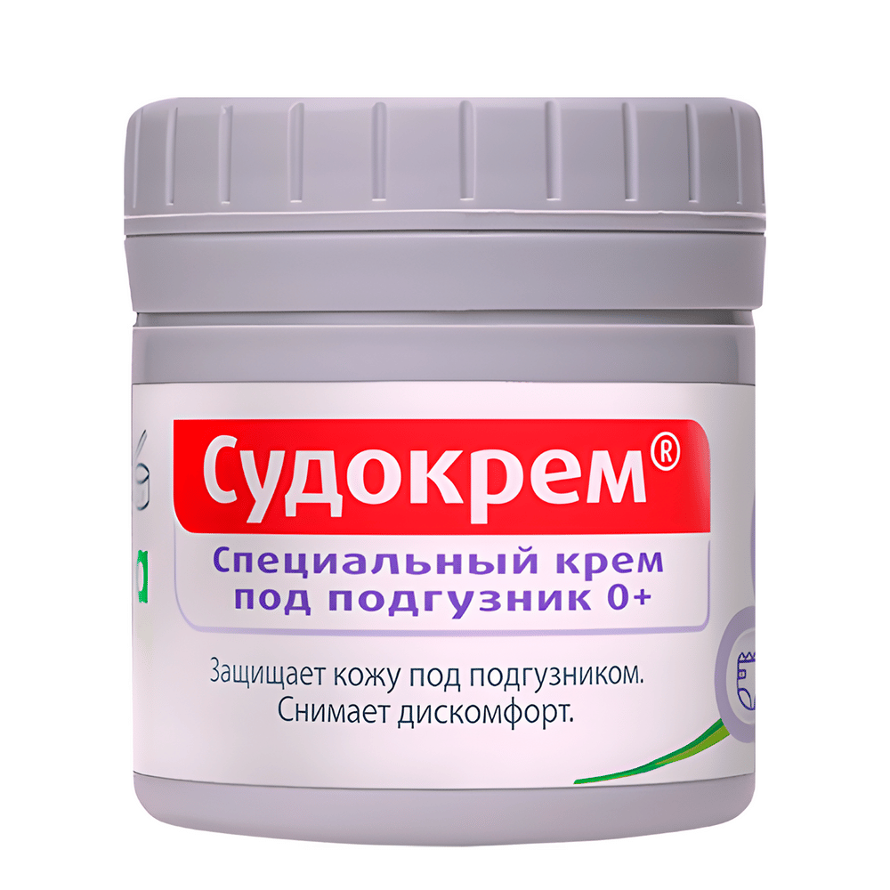 Судокрем, крем для детей гипоаллергенный 125 г, 1 шт.