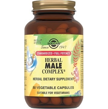 Солгар Травяной комплекс для мужчин, капсулы, 50 шт. солгар комплекс основных аминокислот капсулы 30 шт
