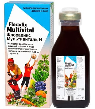 

Флорадикс Мультивиталь Н, 250 мл