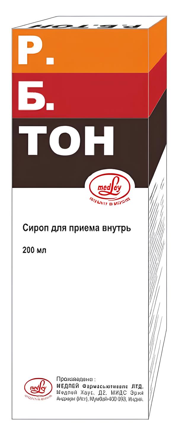 РБТОН сироп, флакон с мерным стаквном 200 мл, 1 шт. купить по цене 258 руб.  в Москве, инструкция, отзывы в интернет-аптеке Polza.ru