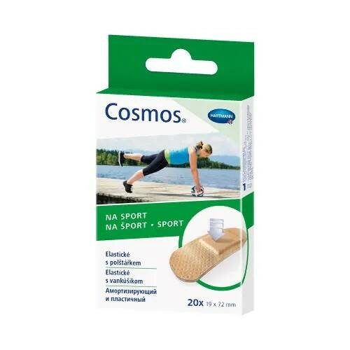 Cosmos Sport Пластырь для предотвращения мозолей, амортизирующий 1.9x7.2см, 20 шт.