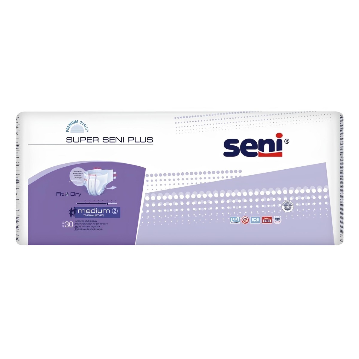 

Seni Super Plus, подгузники для взрослых (M), 30 шт.