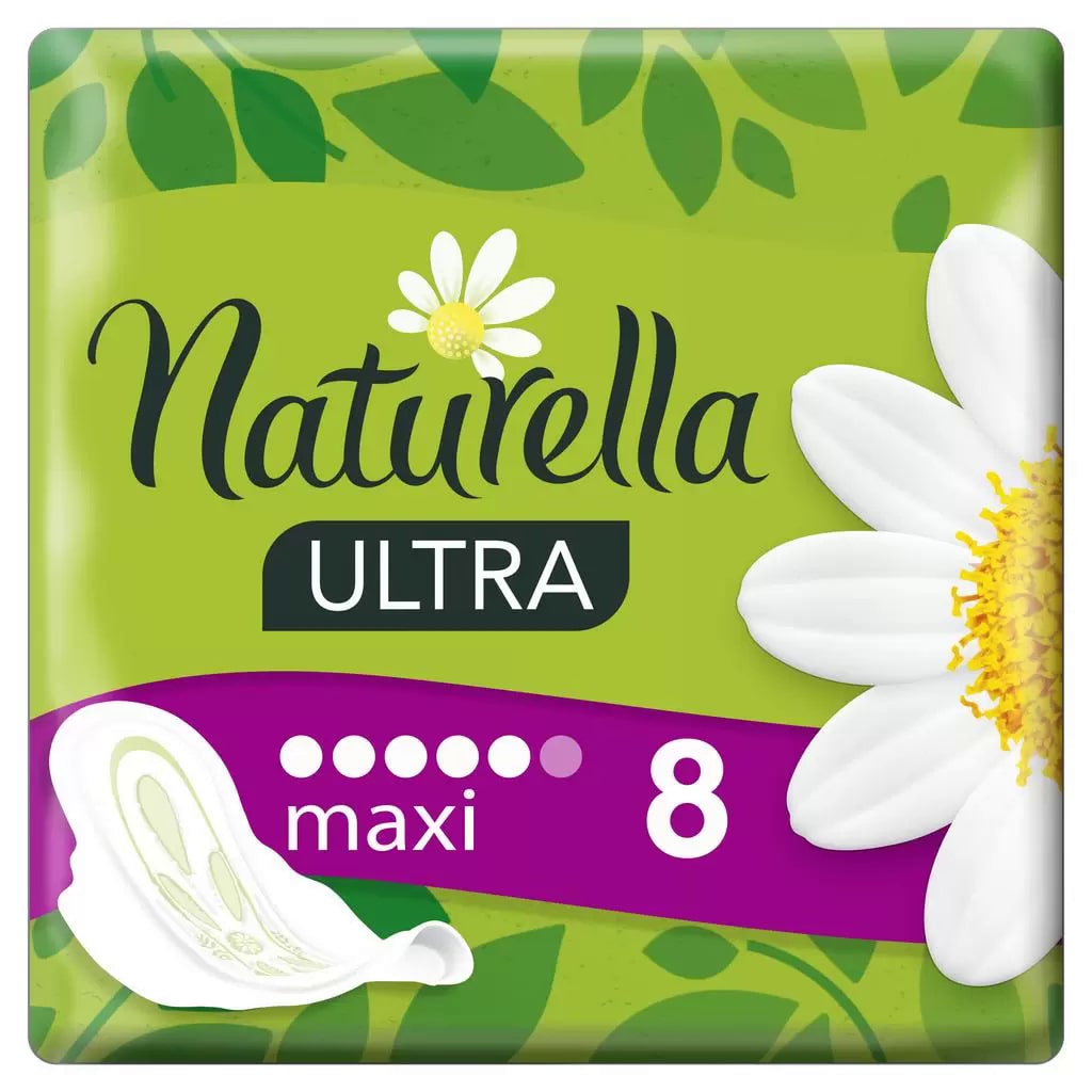 

Прокладки Naturella Ultra Maxi (ромашка), 8 шт.