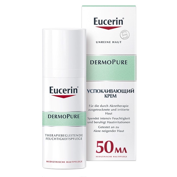 

Eucerin Dermopure, крем увлажняющий для проблемной кожи 50 мл