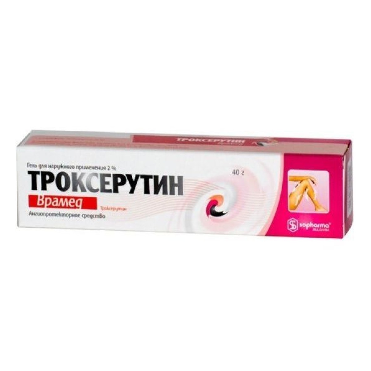 

Троксерутин, гель, 2%