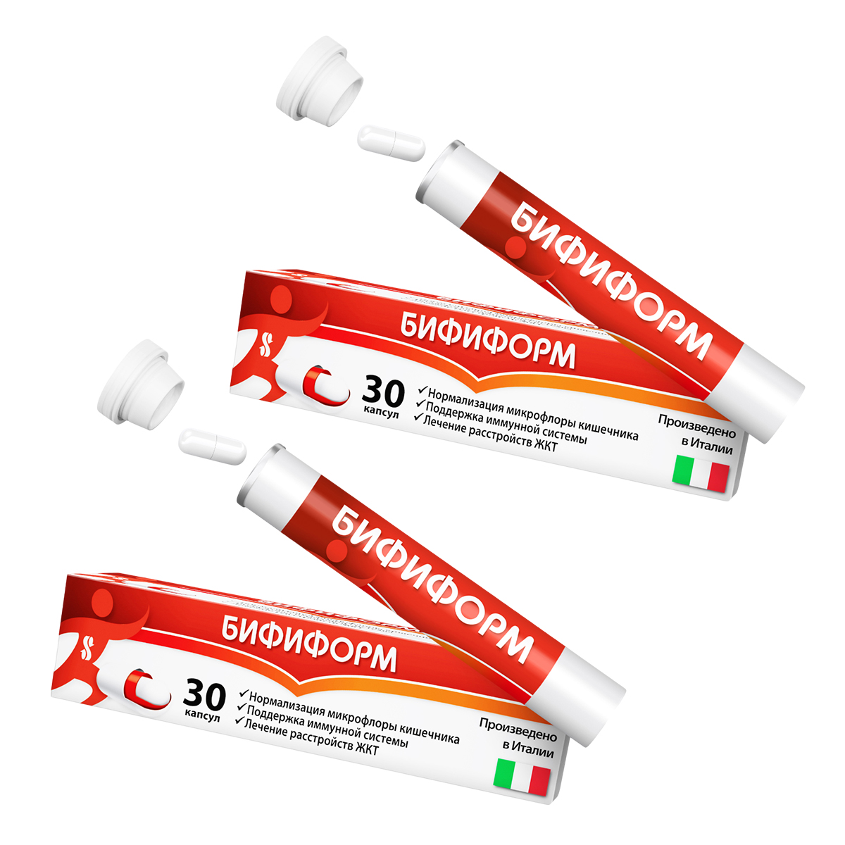 

Набор 2уп Бифиформ пробиотик 30шт