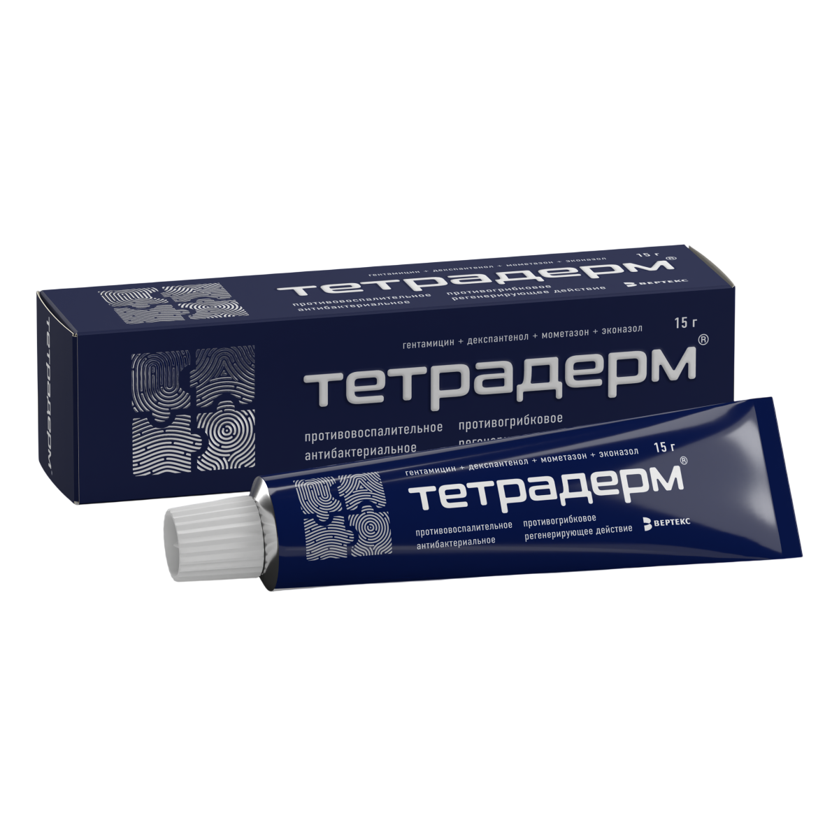 Тетрадерм, крем 15 г
