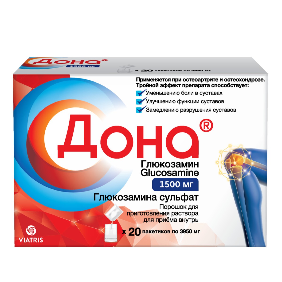 Дона, порошок, 1500 мг