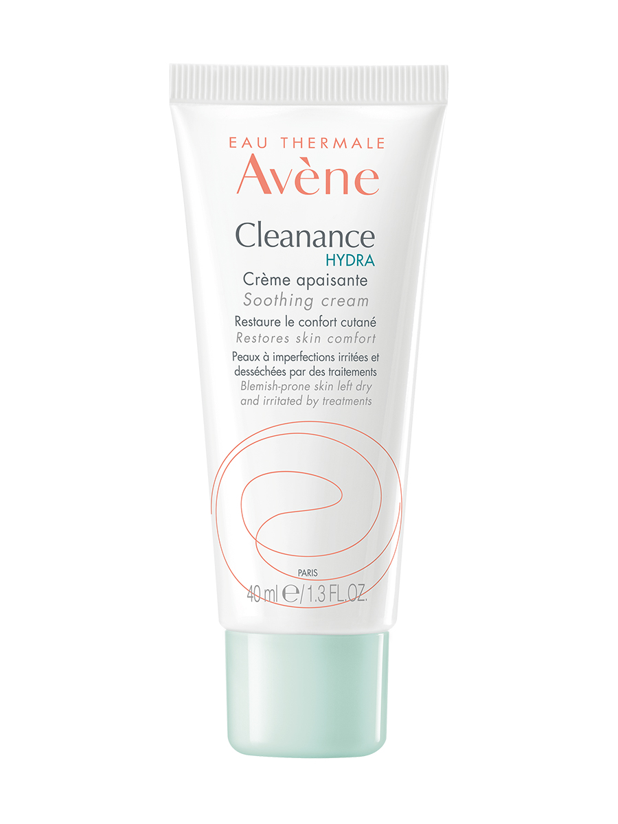 Avene Cleanance Hidra, крем успокаивающий для проблемной пересушенной кожи 40 мл