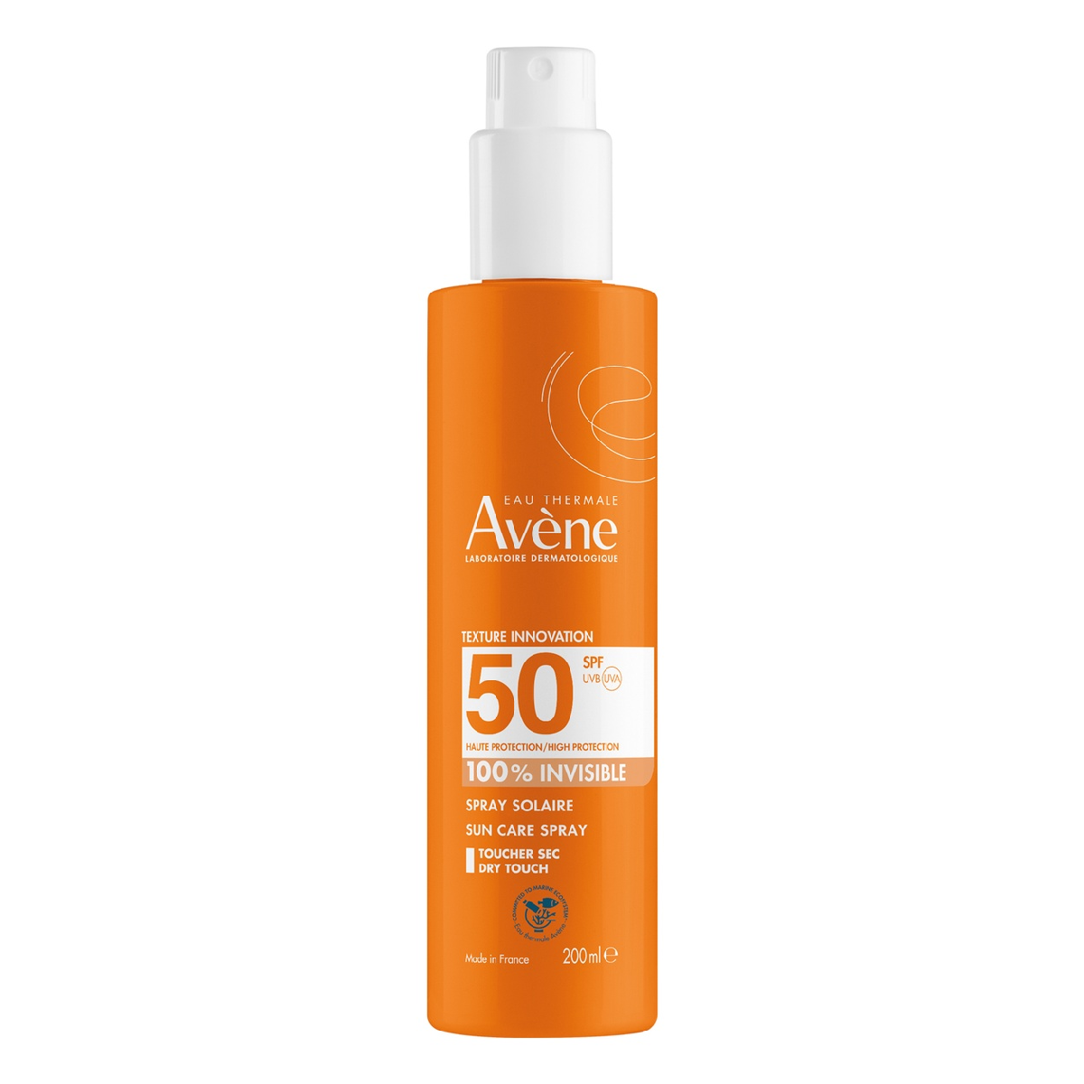 

AVENE (Авен) Невидимый солнцезащитный спрей для чувствительной кожи SРF 50, 200 мл