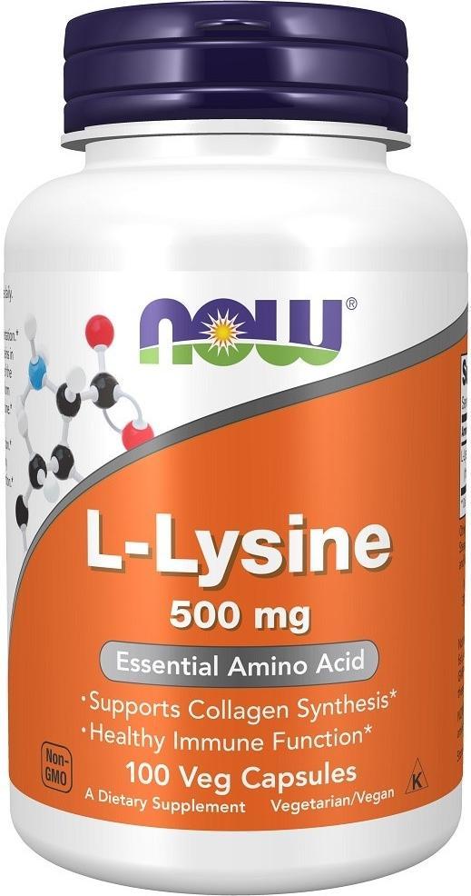 Now L-Lysine капсулы 500 мг 100 шт 1533₽