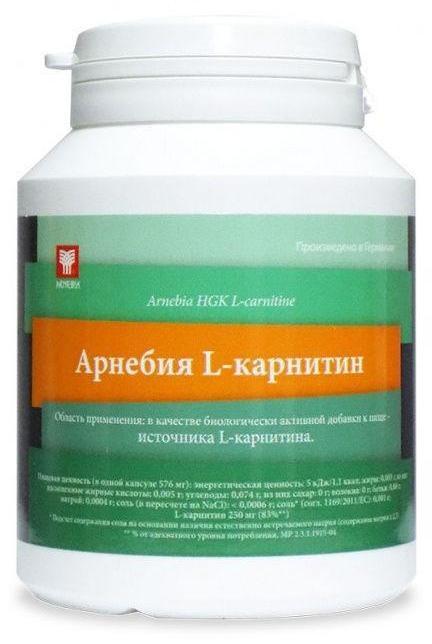 

Арнебия L-карнитин, капсулы, 100 шт.