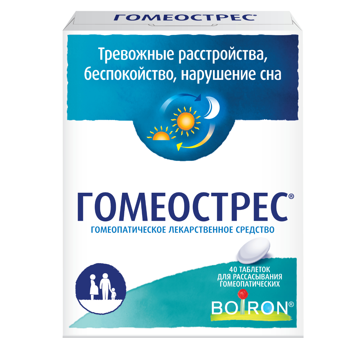 

Гомеострес, таблетки для рассасывания, 40 шт.