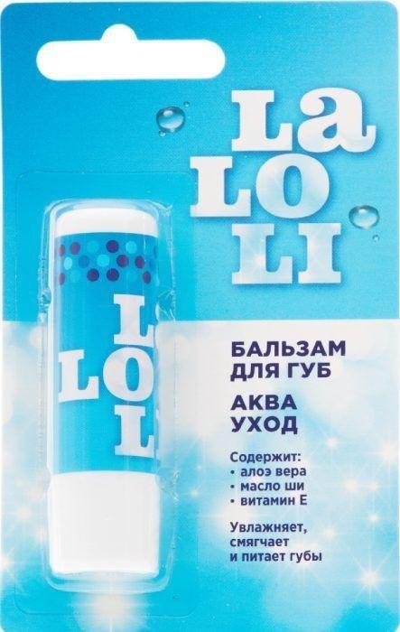 Laloli Ааква уход, бальзам для губ, 4.5 г