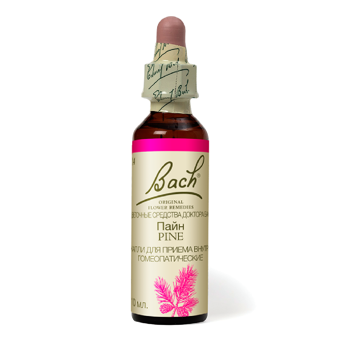 

Капли Баха Пайн №24, капли гомеопатические флакон, 10 мл