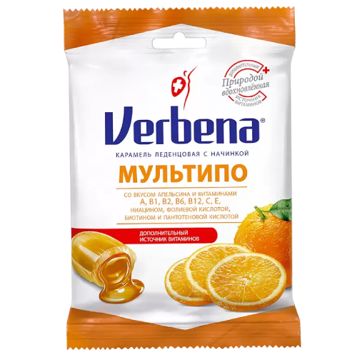 

Вербена-Мультипо, леденцы 60 г