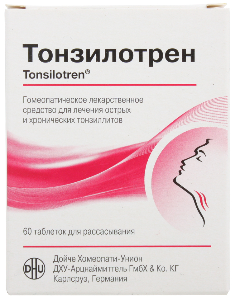 

Тонзилотрен, таблетки, 60 шт.