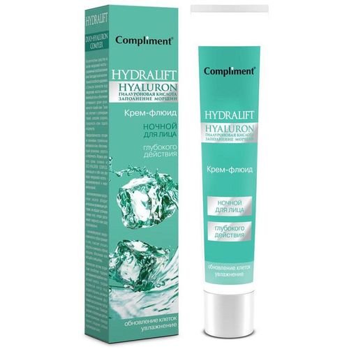 Compliment Hydralift Hyaluron Ночной крем-флюид косметический крем 50 мл №1