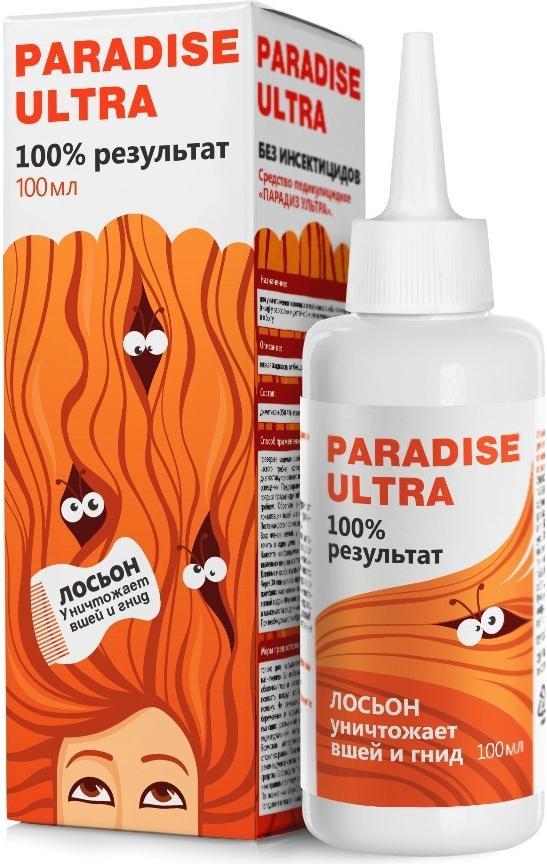 

Парадиз-ультра, средство педикулицидное, лосьон 100 мл