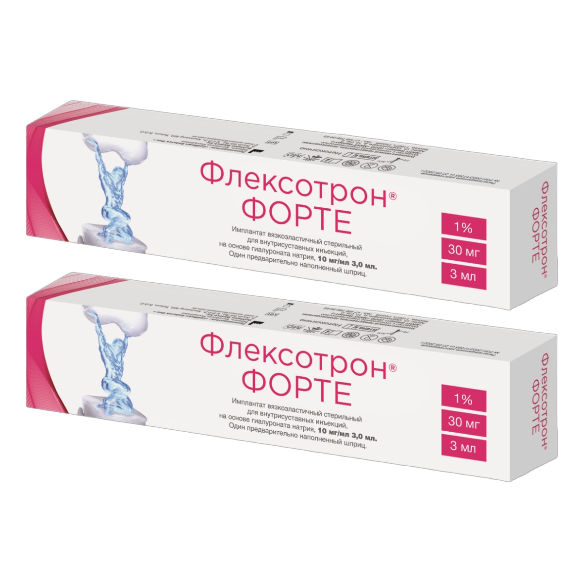 

Набор 2уп Флексотрон Форте имплант 10 мг/мл 3мл