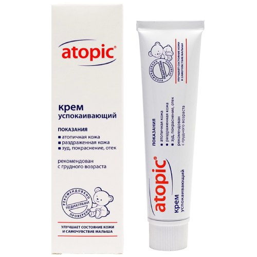 

Atopic, крем успокаивающий 46 мл