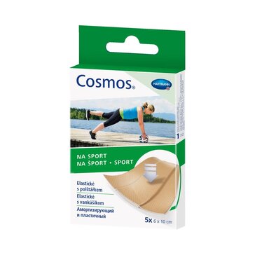 Cosmos Sport Пластырь амортизирующий 6х10 см 5 шт
