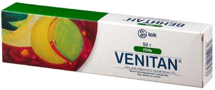 

Венитан, гель 1%, 50 г