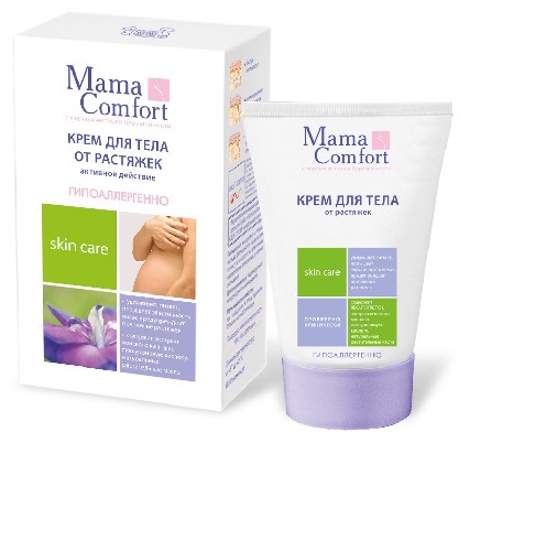 Mama Comfort, крем для тела от растяжек 100 мл