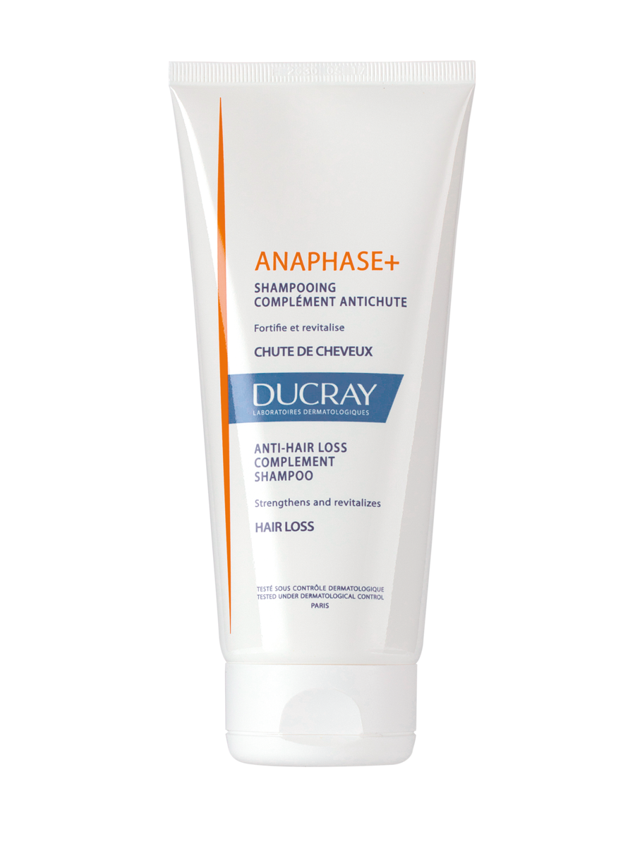 Ducray anaphase+, шампунь стимулирующий для ослабленных, выпадающих волос, 200 мл