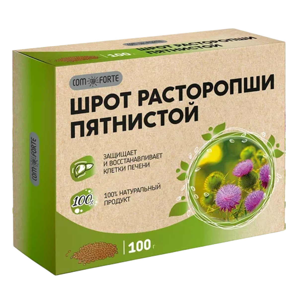 Шрот расторопши Com(Bio)Forte 100 г, 1 шт.