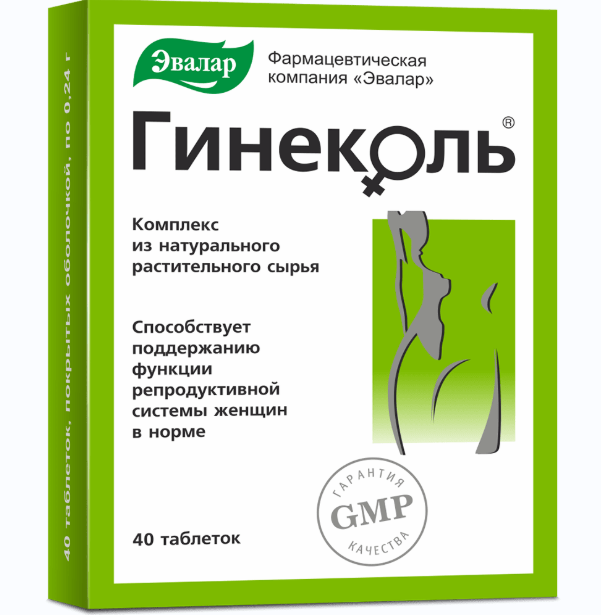 

Гинеколь, таблетки, 40 шт.