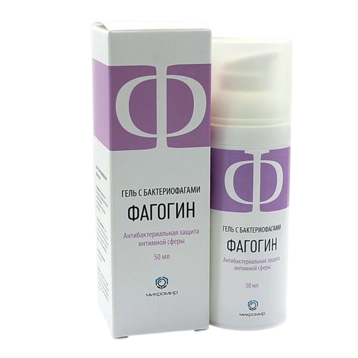 Фагогин, гель