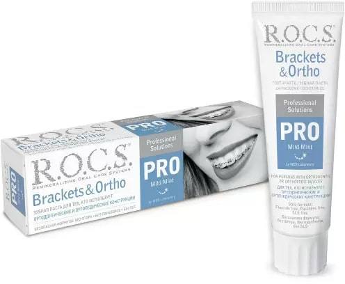 

Rocs PRO Brackets Ortho, зубная паста, 135 г