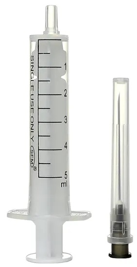SFM, шприц двухкомпонентный одноразовый стерильный с иглой 22G 0.70 х 40-1/2