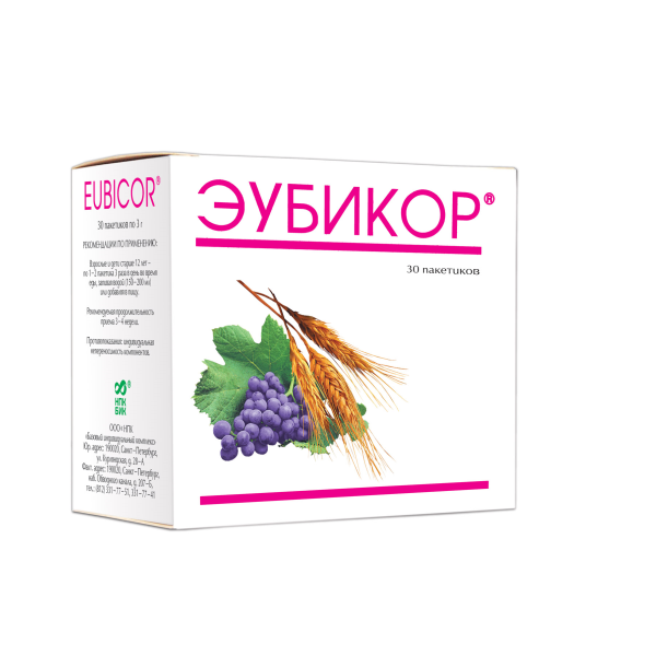 

Эубикор, порошок пакетики 3 г, 30 шт.