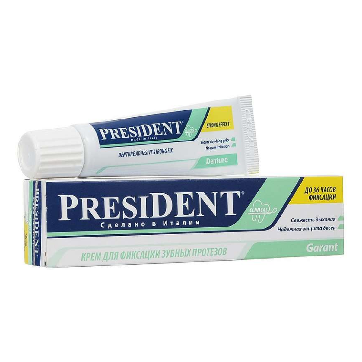 Президент Гарант крем для зубных протезов 20 г 1 шт 258₽