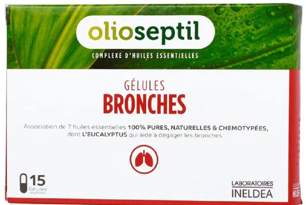 Olioseptil Bronches для бронхов, капсулы, 15 шт.