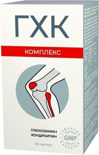 

Глюкозамин-хондроитин комплекс, капсулы 90 шт.